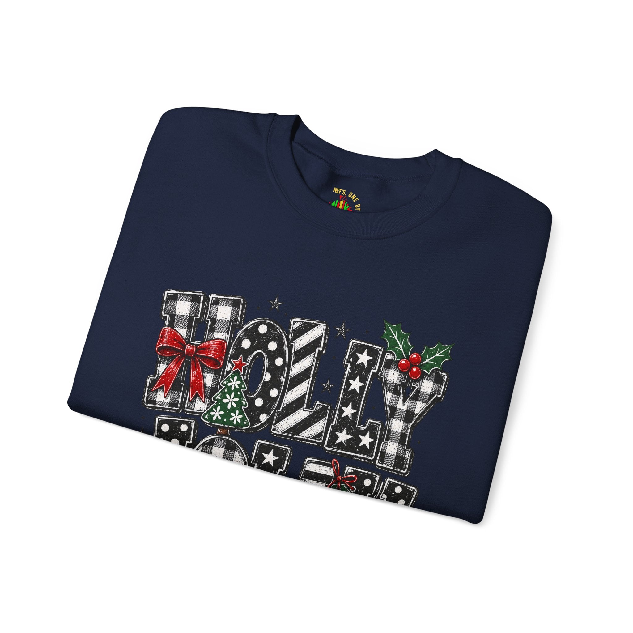 Merry Noel Christmas Reindeer Crewneck Sweatshirt