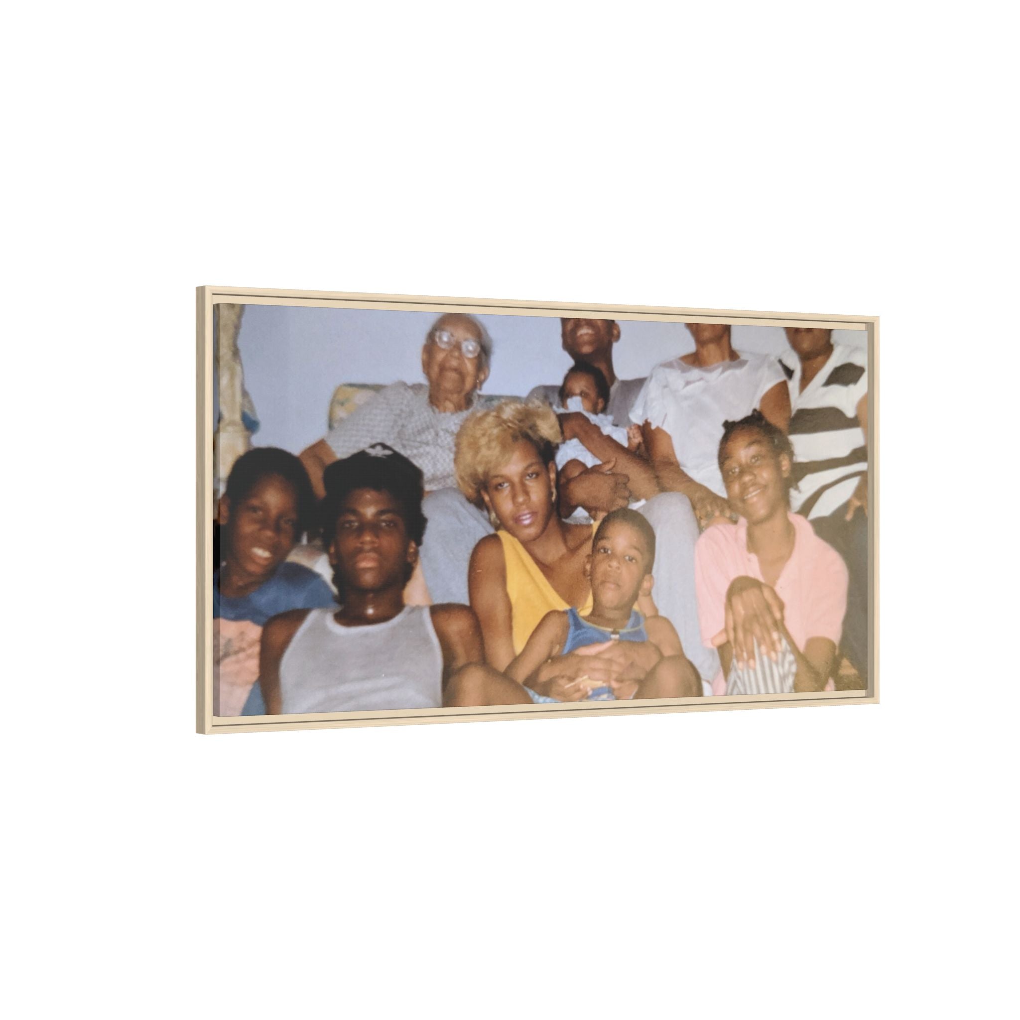 Ccustomizable Framed Canvas — Horizontal Matte Wall Art