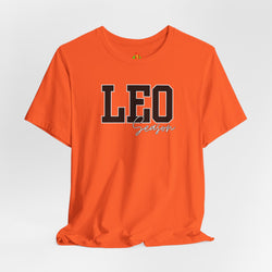 Leo Season Unisex Jersey Tee, Horoscope Shirt, Astrology Gift, Birthday Wear, Zodiac Fashion, Personalized Astrology Apparel