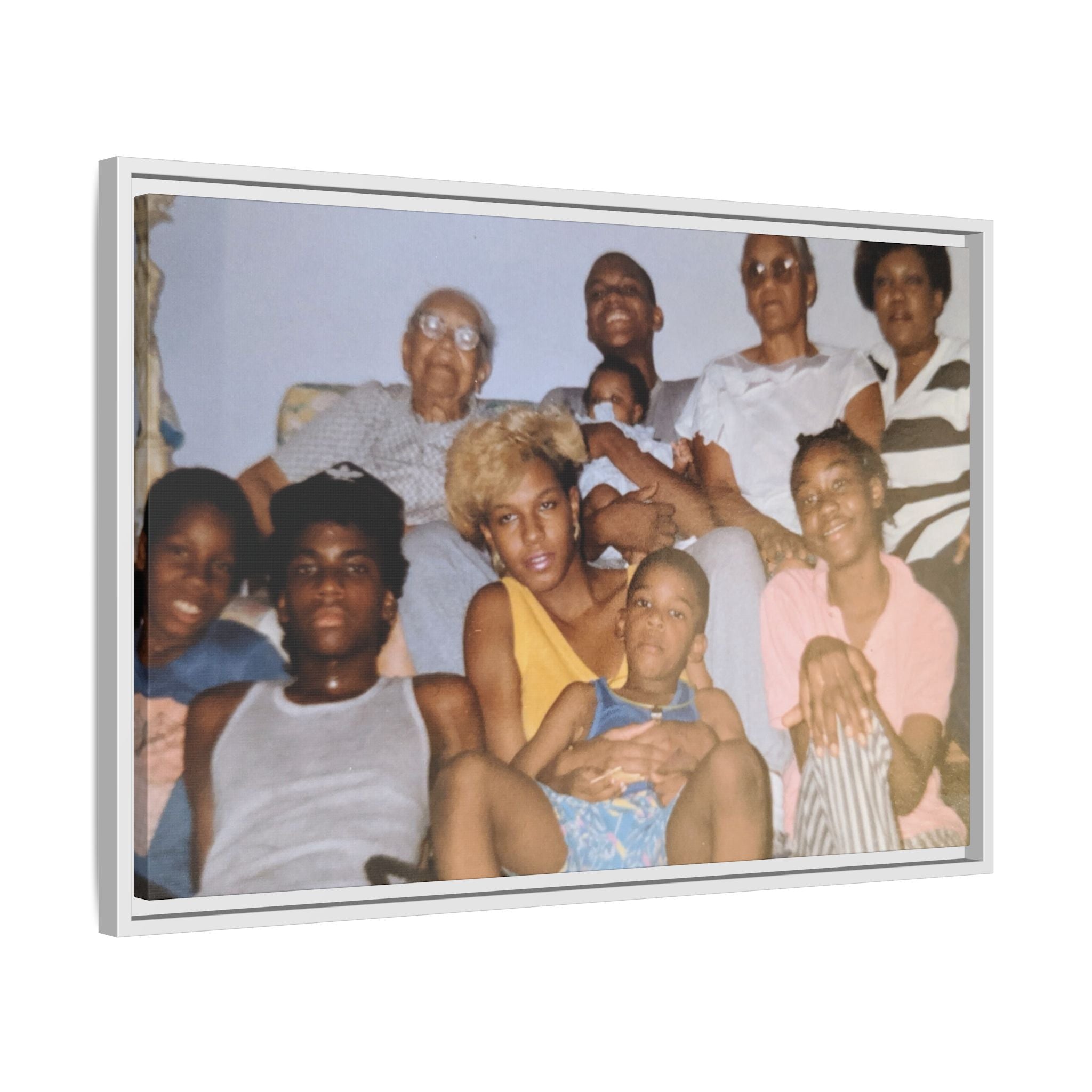 Ccustomizable Framed Canvas — Horizontal Matte Wall Art