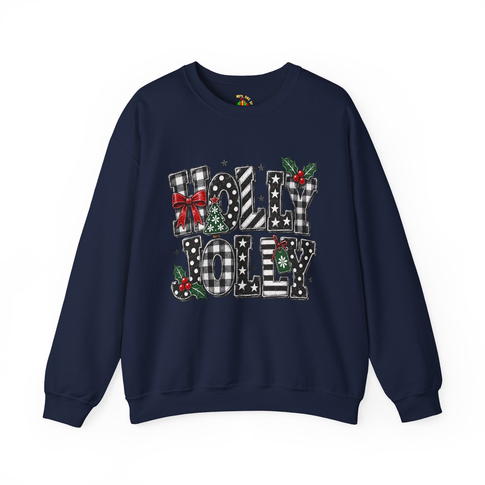 Merry Noel Christmas Reindeer Crewneck Sweatshirt