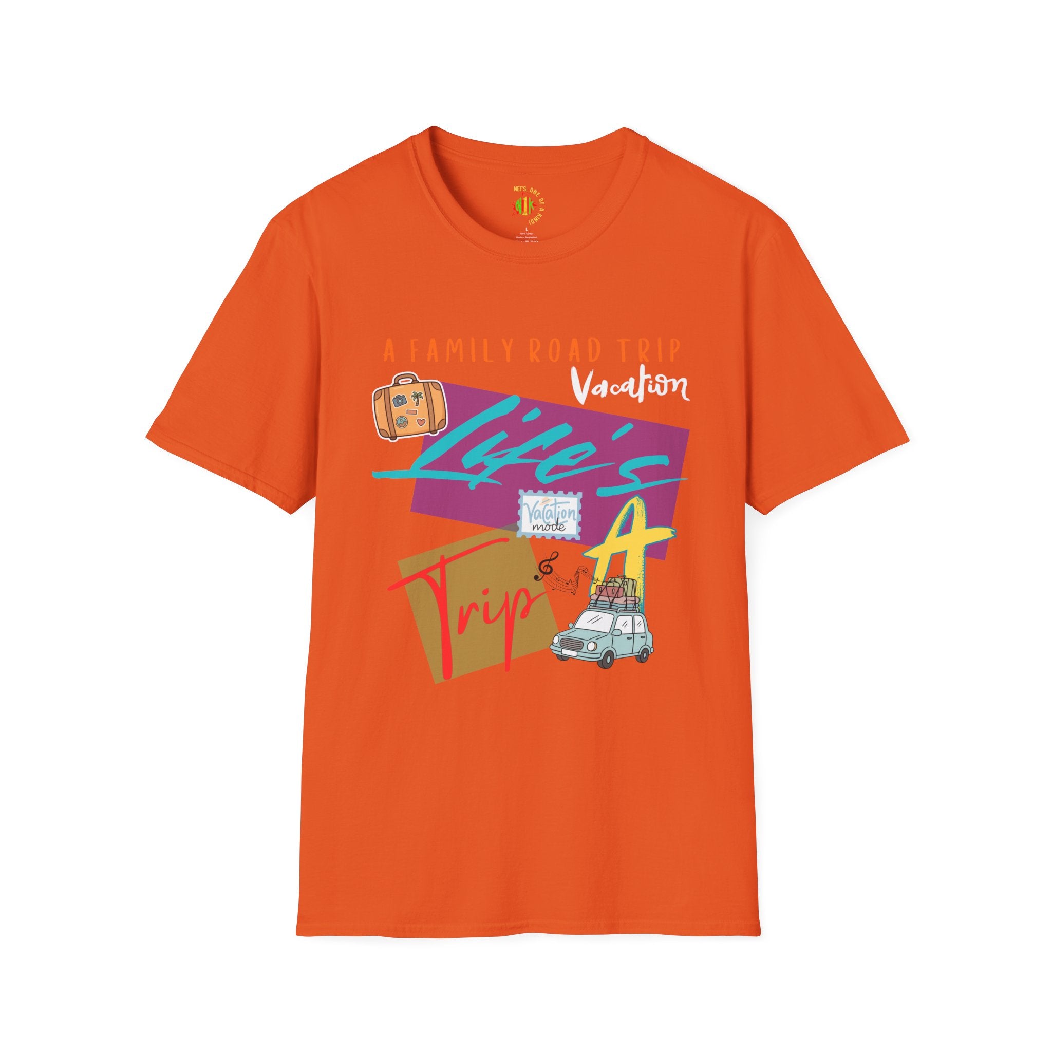 Road Trip T-Shirt — "Life's a Trip" Retro Family Travel Graphic