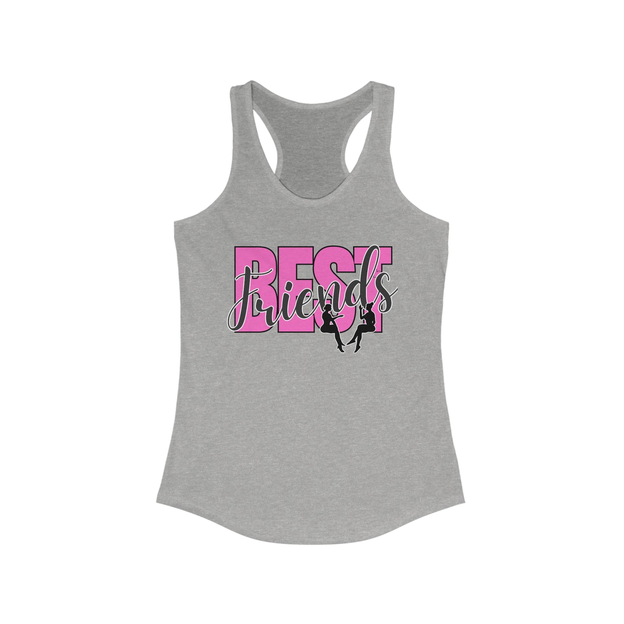 Best Friends Racerback Tank | Cute Summer Top for BFFs, Matching Outfits, Friendship Gift, Workout Wear, Casual Style
