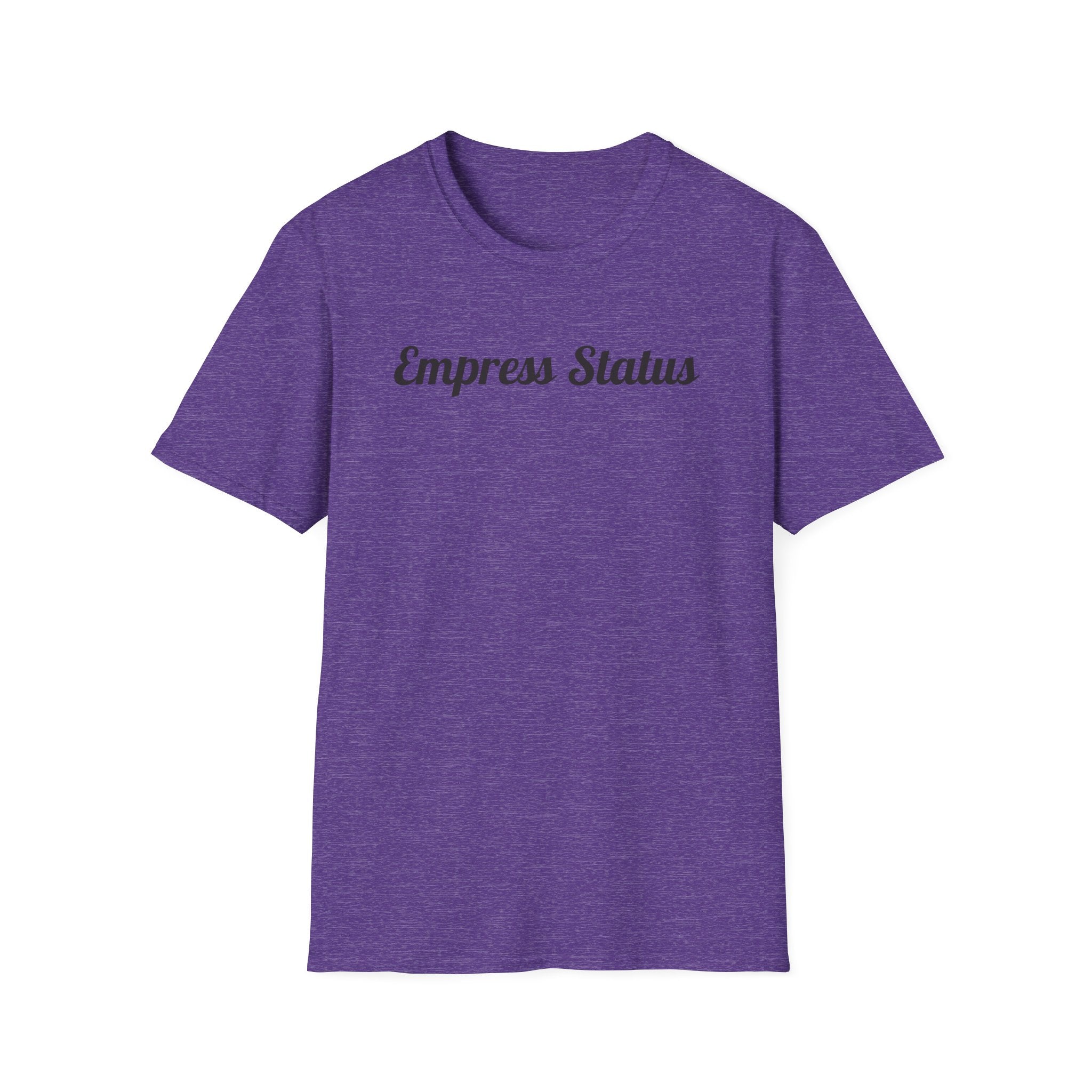 Black Glitter Empress Status Unisex Softstyle T-Shirt