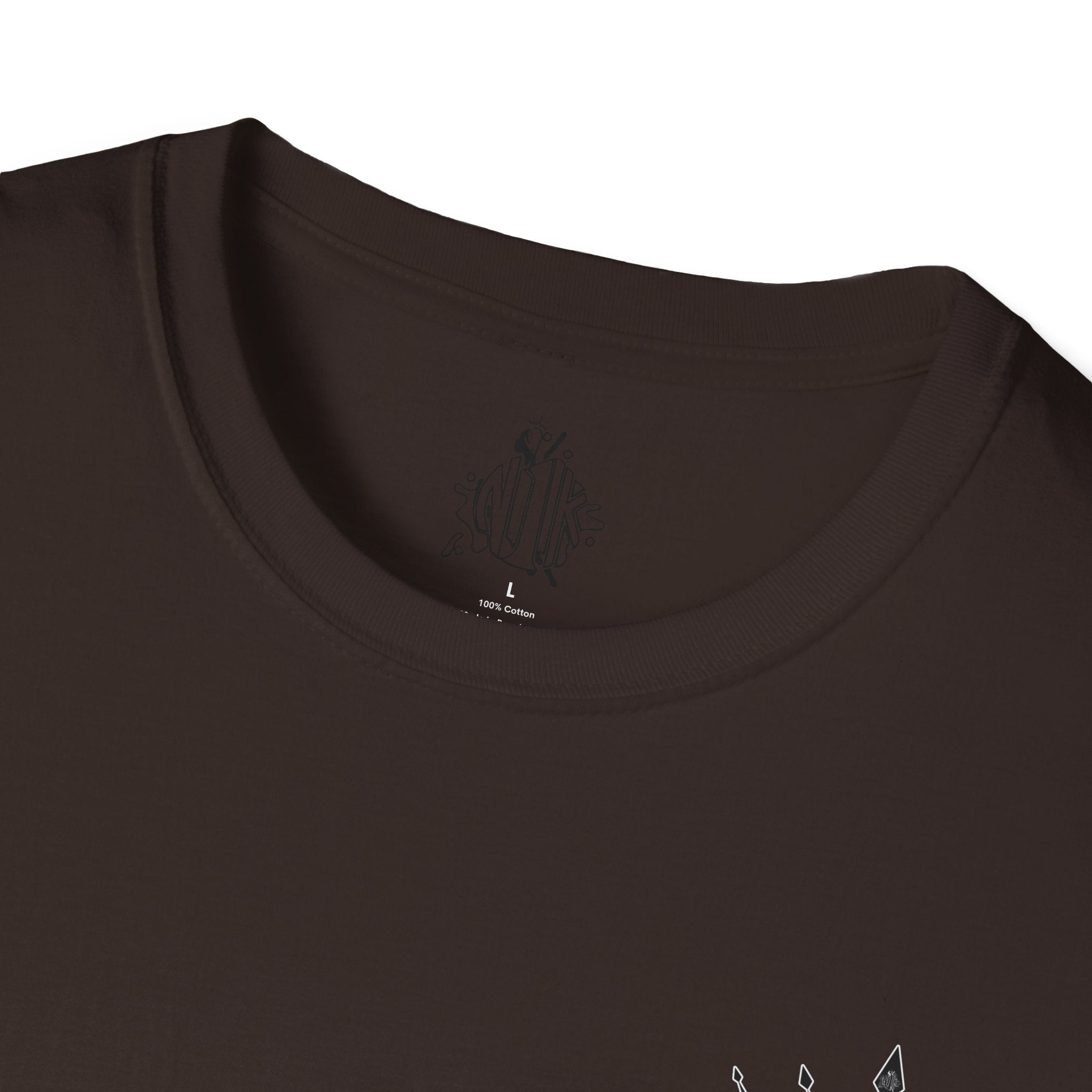 Eye of Horus Chest Logo Empress Tee — Minimal Egyptian Symbol T-Shirt
