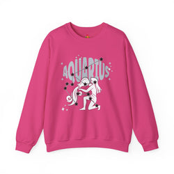 Aquarius Zodiac Casual classic unisex heavy blend crewneck sweatshirt