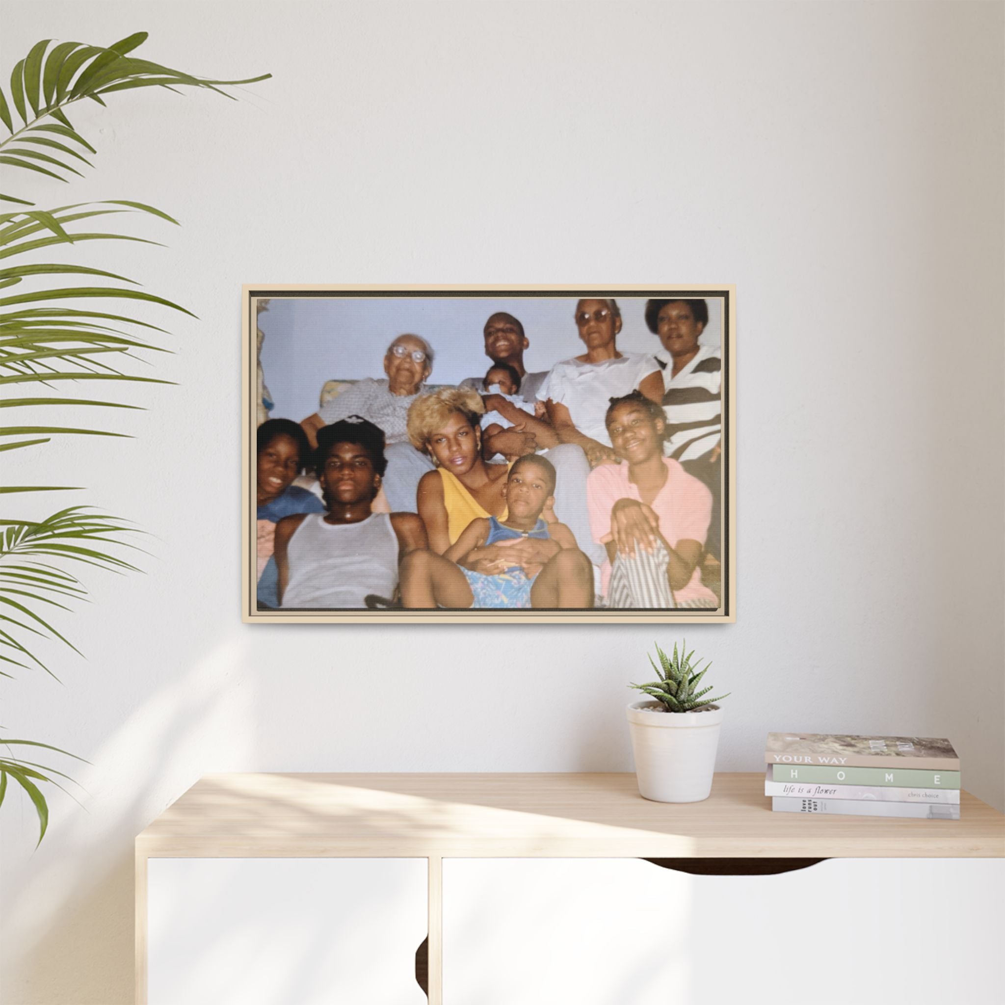 Ccustomizable Framed Canvas — Horizontal Matte Wall Art