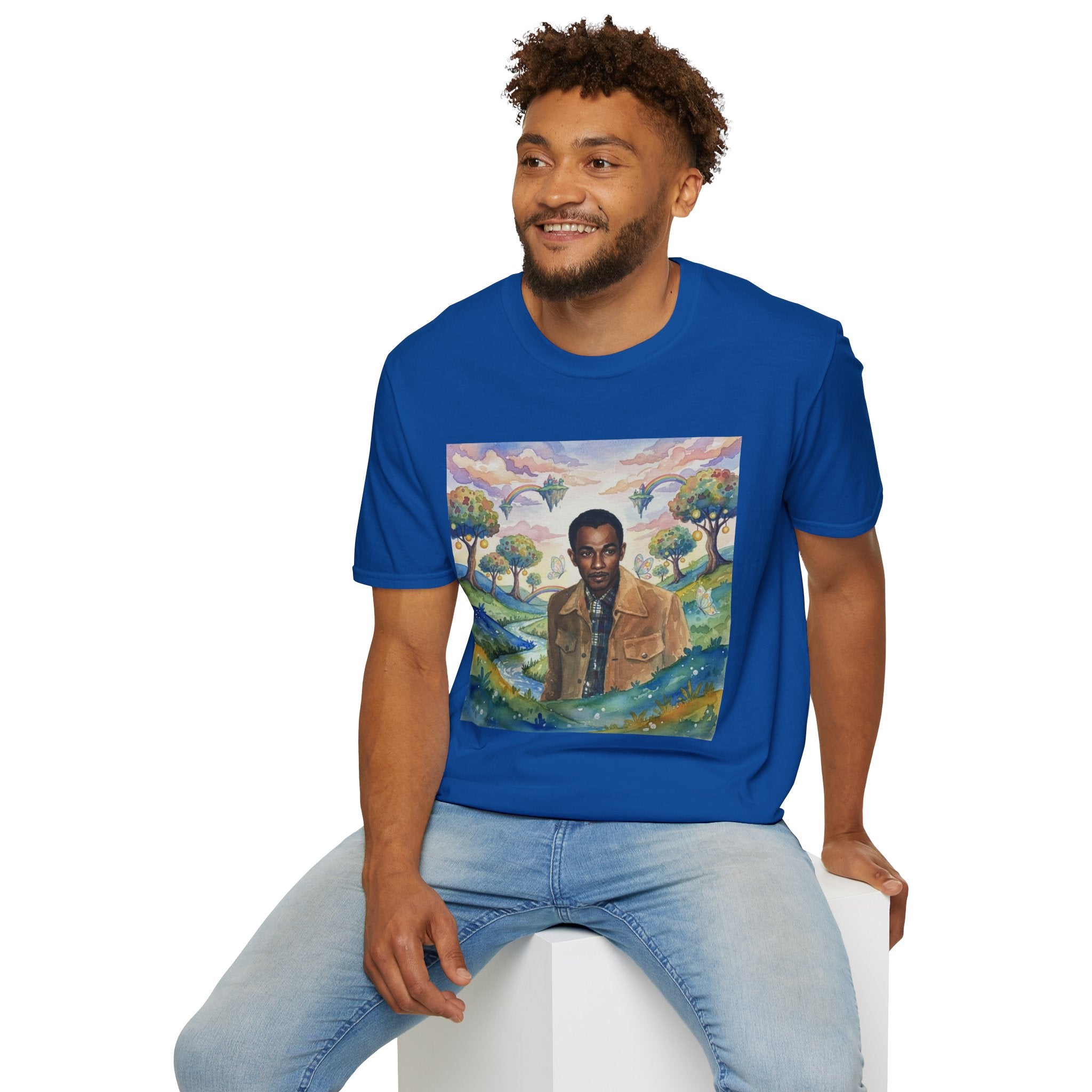 Todd Another Customized Smile Portrait Tee Graphic T-Shirt
