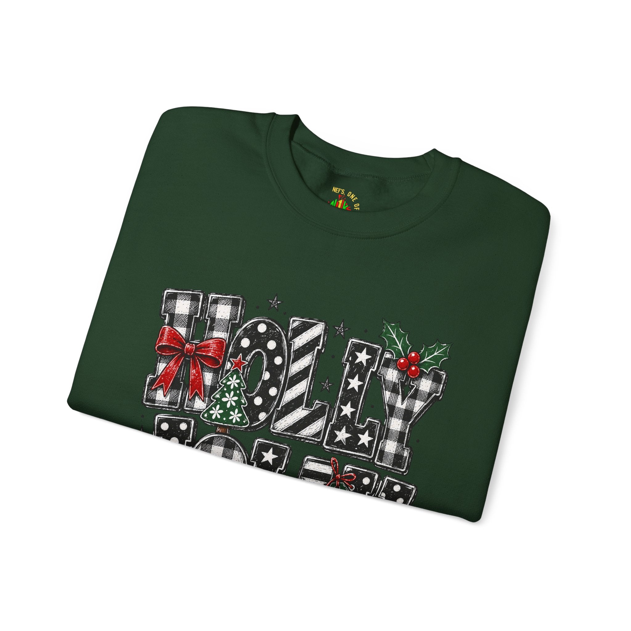 Merry Noel Christmas Reindeer Crewneck Sweatshirt