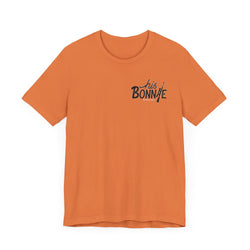 His Bonnie to Her Clyde Valentine Casual Soft Unisex Jersey Crew Neck Short Sleeve Tee Express Delivery available