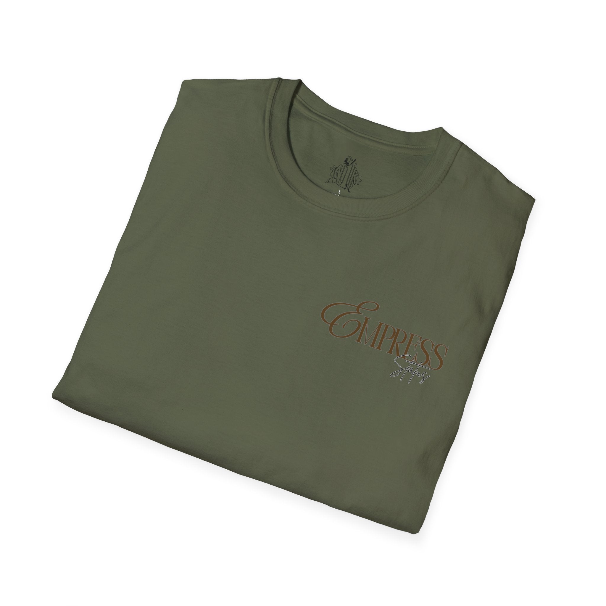 Small Logo Brown Empress Status T-shirt