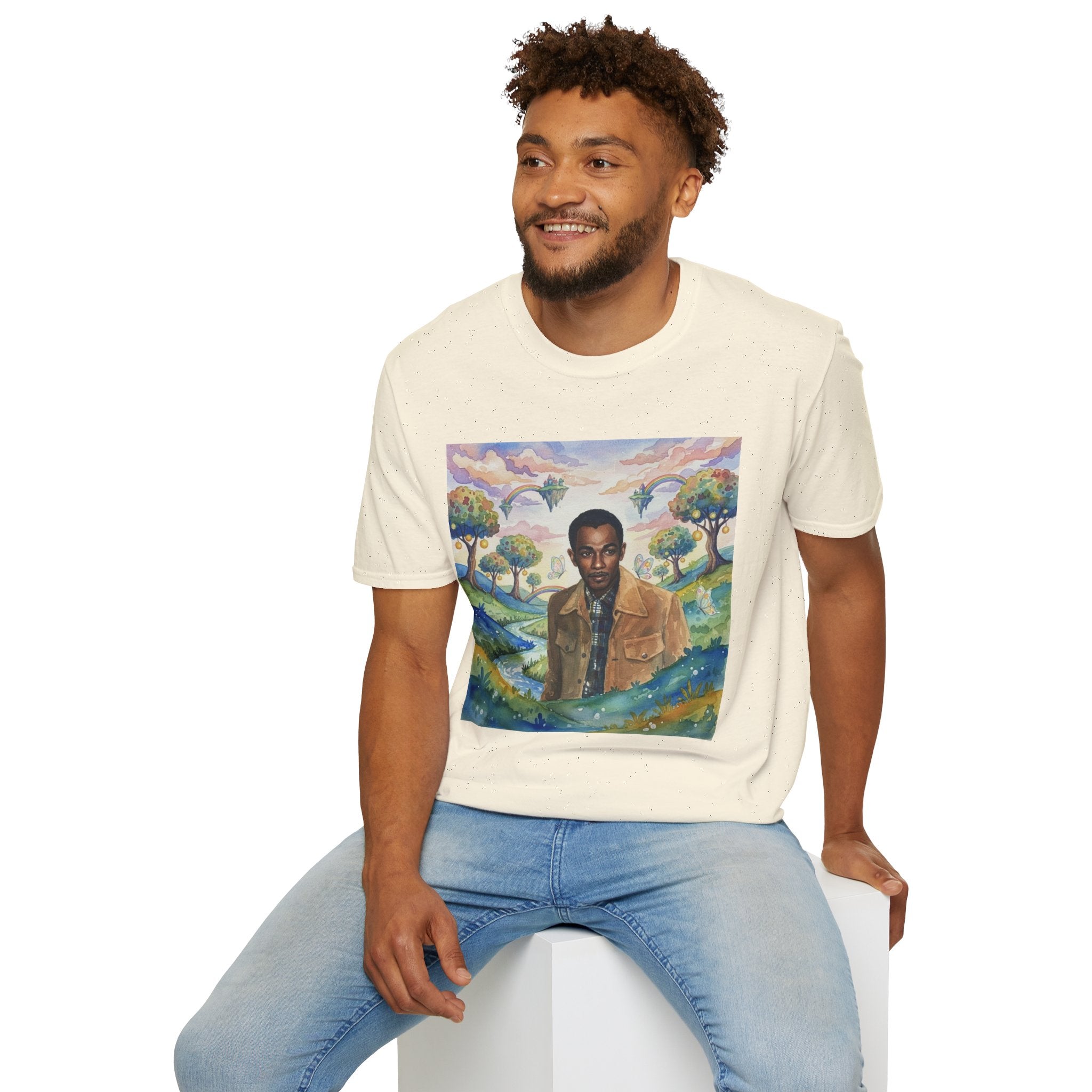 Todd Another Customized Smile Portrait Tee Graphic T-Shirt