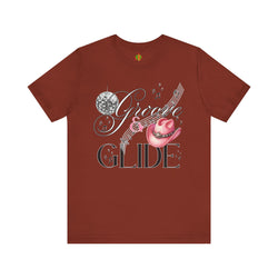 Groovy Glide Unisex Jersey Tee - Fun Retro Music Vibes