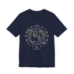 The Pisces Zodiac Unisex Casual Classic Jersey Short Sleeve Tee
