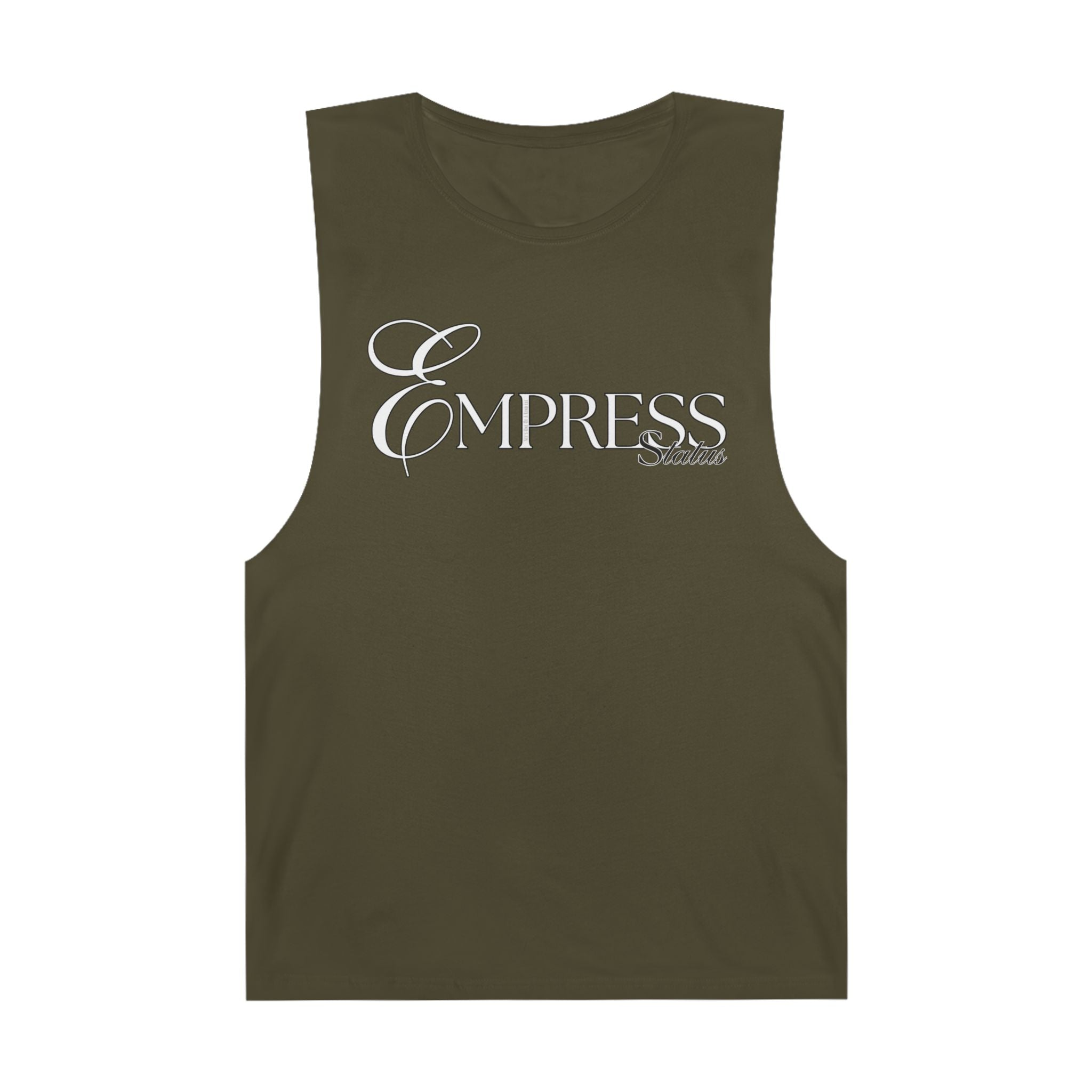 Empress Status Tank Top - Empowering Unisex Sleeveless Shirt for Confidence, Motivation, Daily Wear, Gifts, Summer Style