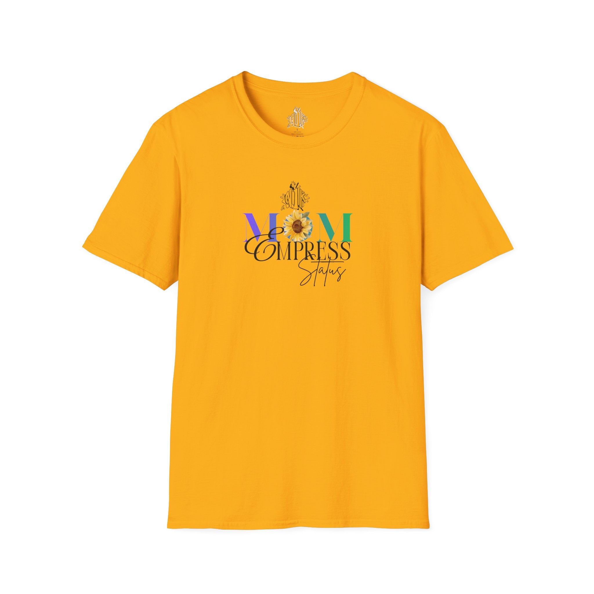 Celebrate Mom — Floral Sunflower Empowerment Graphic T-Shirt