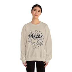 Pisces Unisex Casual Crewneck Sweatshirt