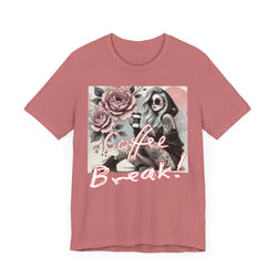 Coffee Break Unisex Jersey Short Sleeve Tee