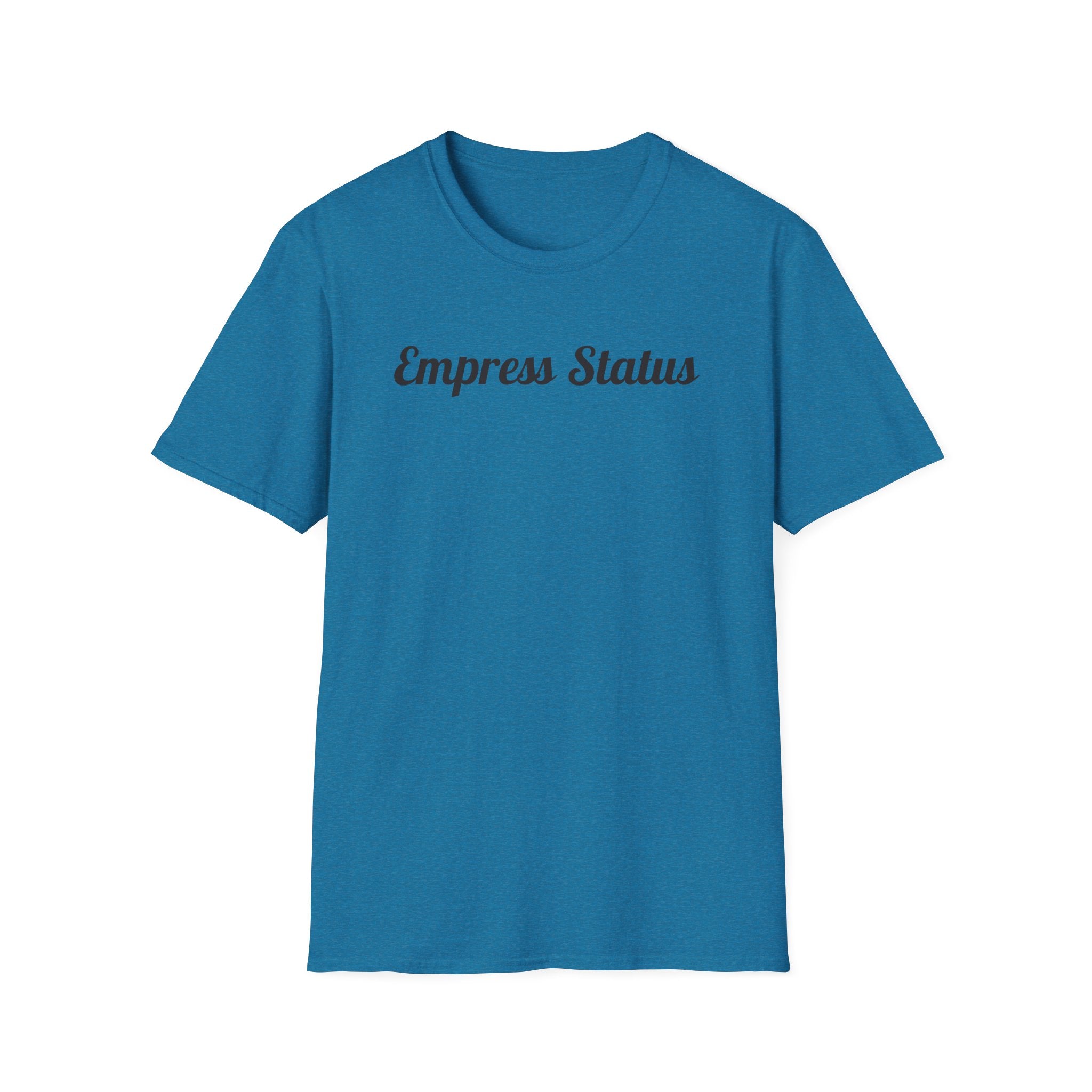 Black Glitter Empress Status Unisex Softstyle T-Shirt