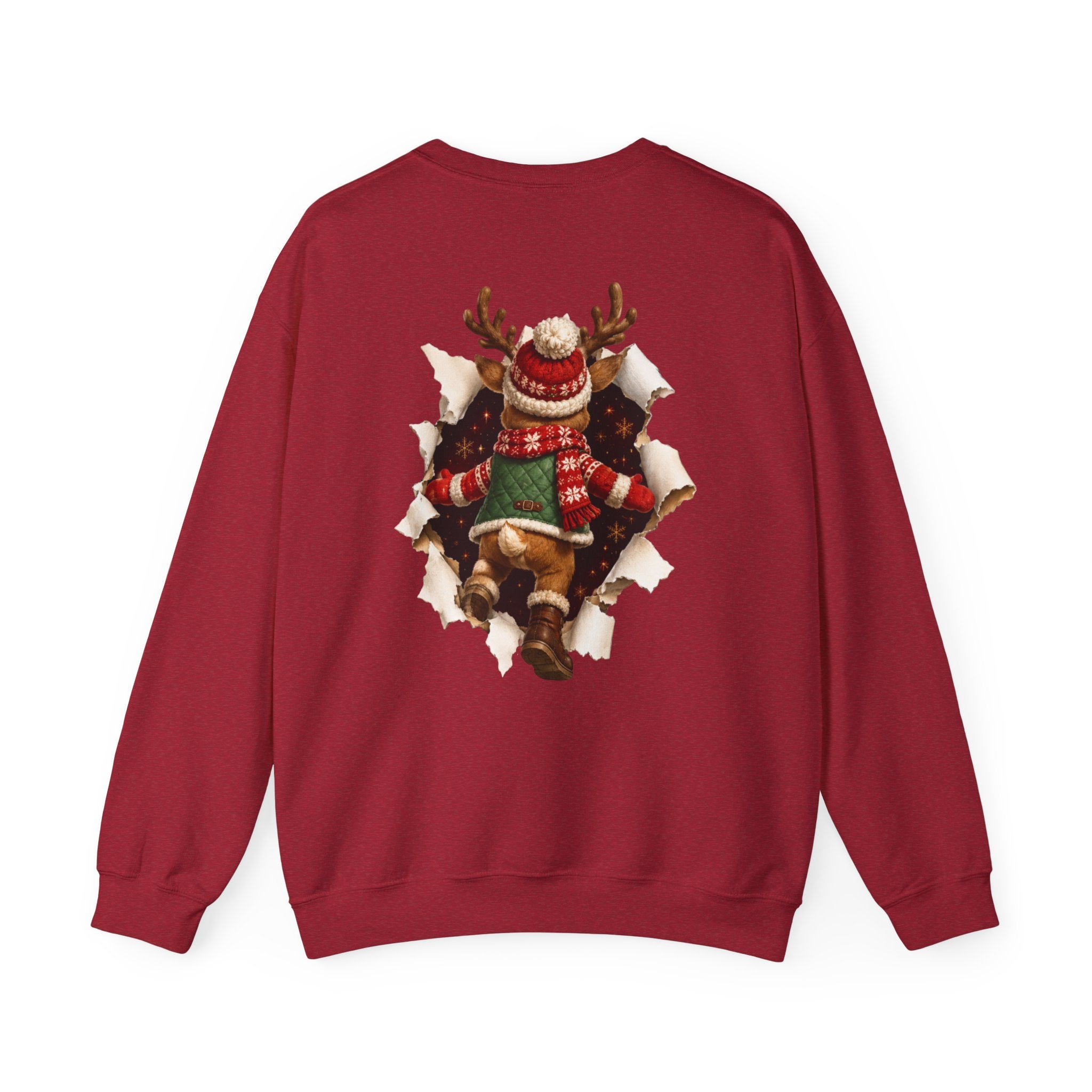 90s Christmas Vibes Crewneck Sweatshirt