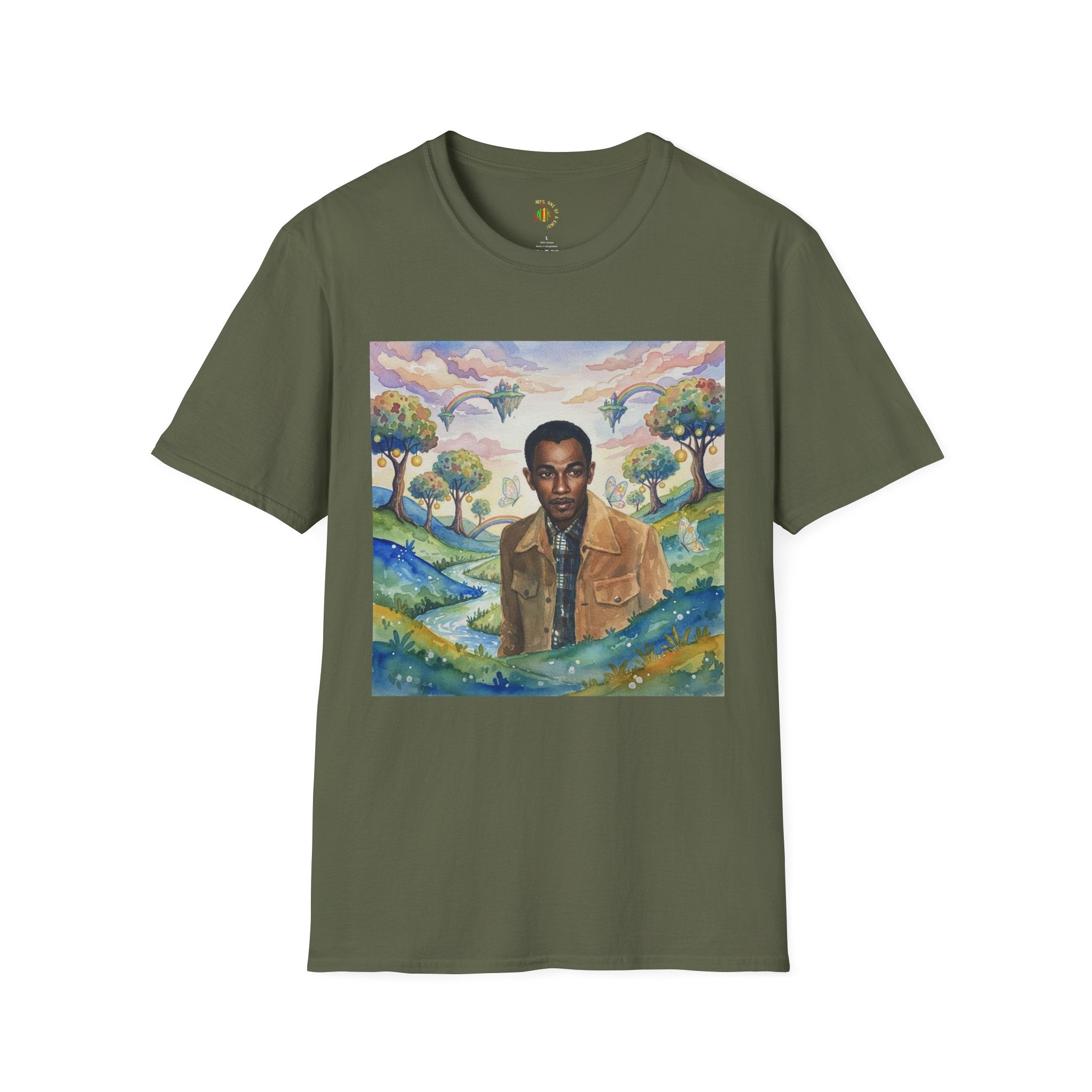 Todd Another Customized Smile Portrait Tee Graphic T-Shirt