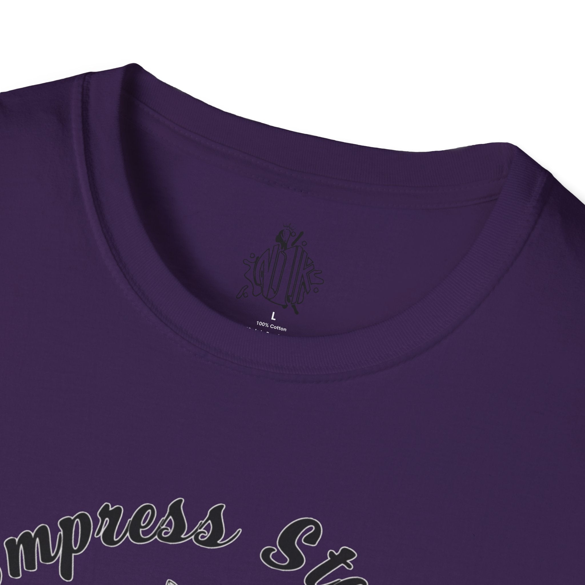 Empress Black Girl Floral Status T-shirt