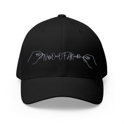 Nefs One Of A Kind Hand-Embroidered Closed-Back Cap, Casual Gift for Him or Her, Trendy Accessories for Everyday Wear