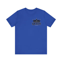 Queen with her King Valentine Casual Soft Unisex Jersey Crew Neck Short Sleeve Tee