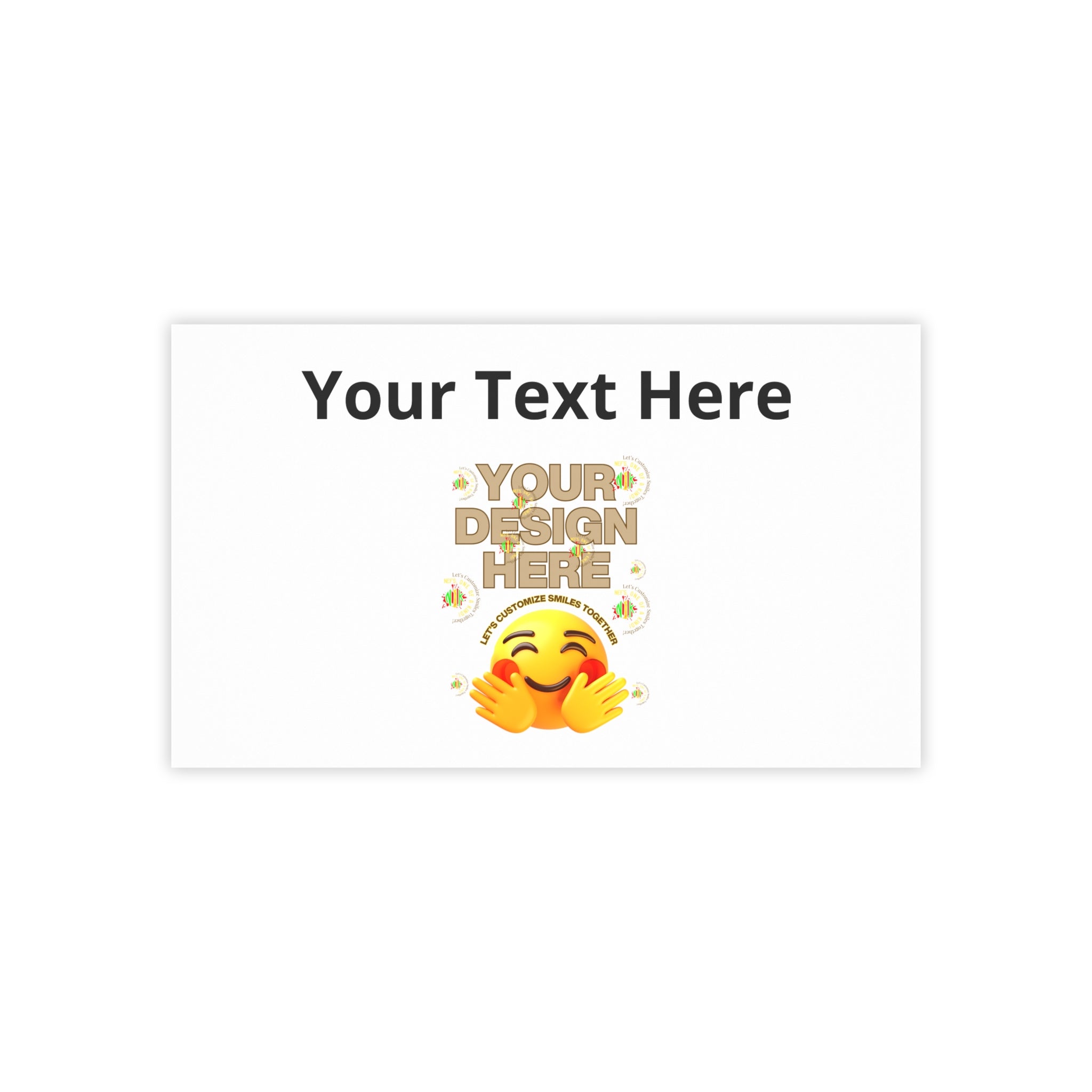 Custom Post-it Note Pad — Personalized Text & Design Sticky Notes
