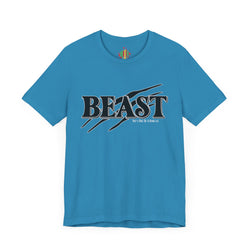 Beast with the Beauty Valentine Casual, Soft Unisex Jersey Short Sleeve Tee