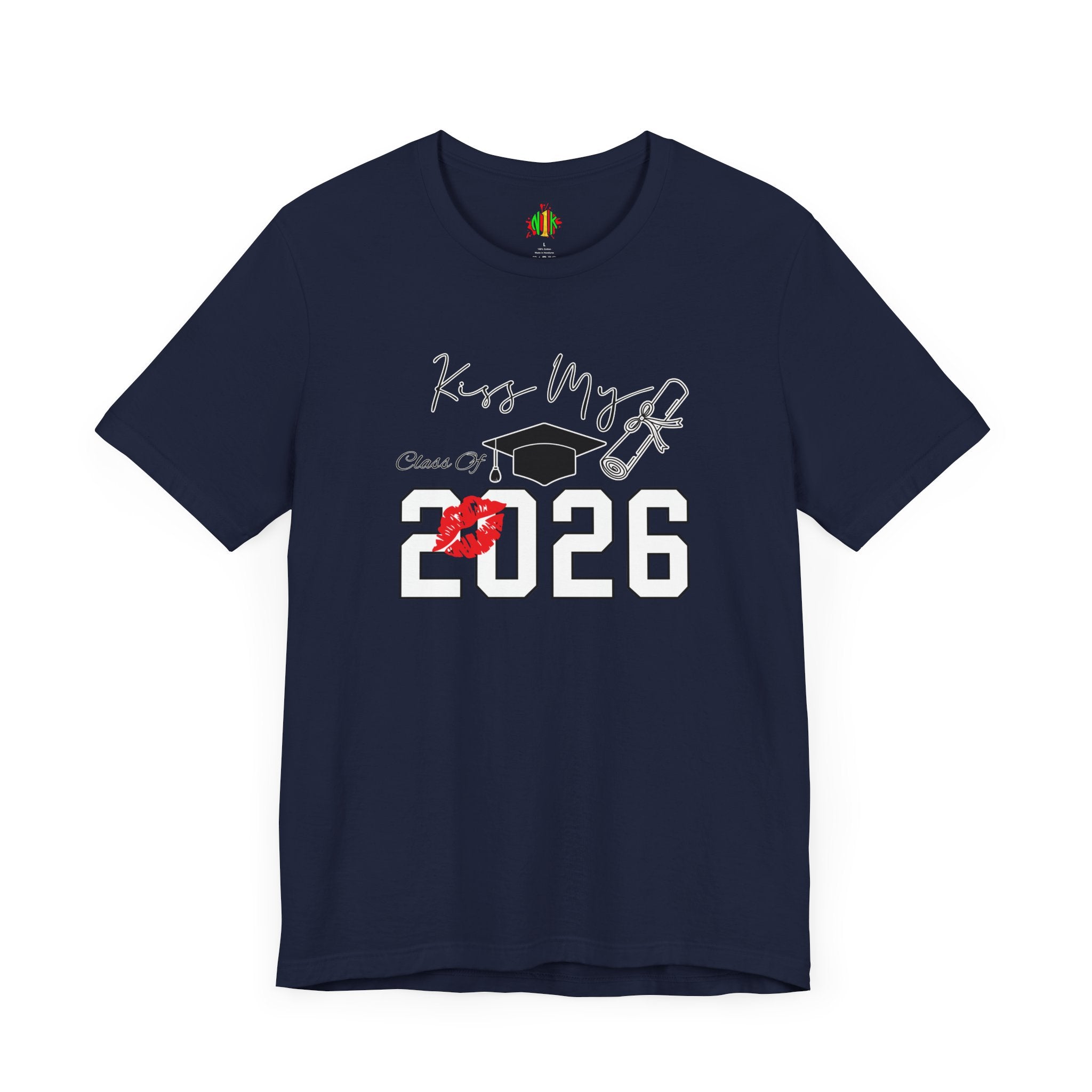 2026 Graduation Tee, Unisex Graduation Shirt, Class of 2026 Apparel, Kiss My Grad Tee, Trendy Graduation Gift, Celebration T-shirt, [...]