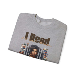 read actual books Unisex Heavy Blend™ Crewneck Sweatshirt