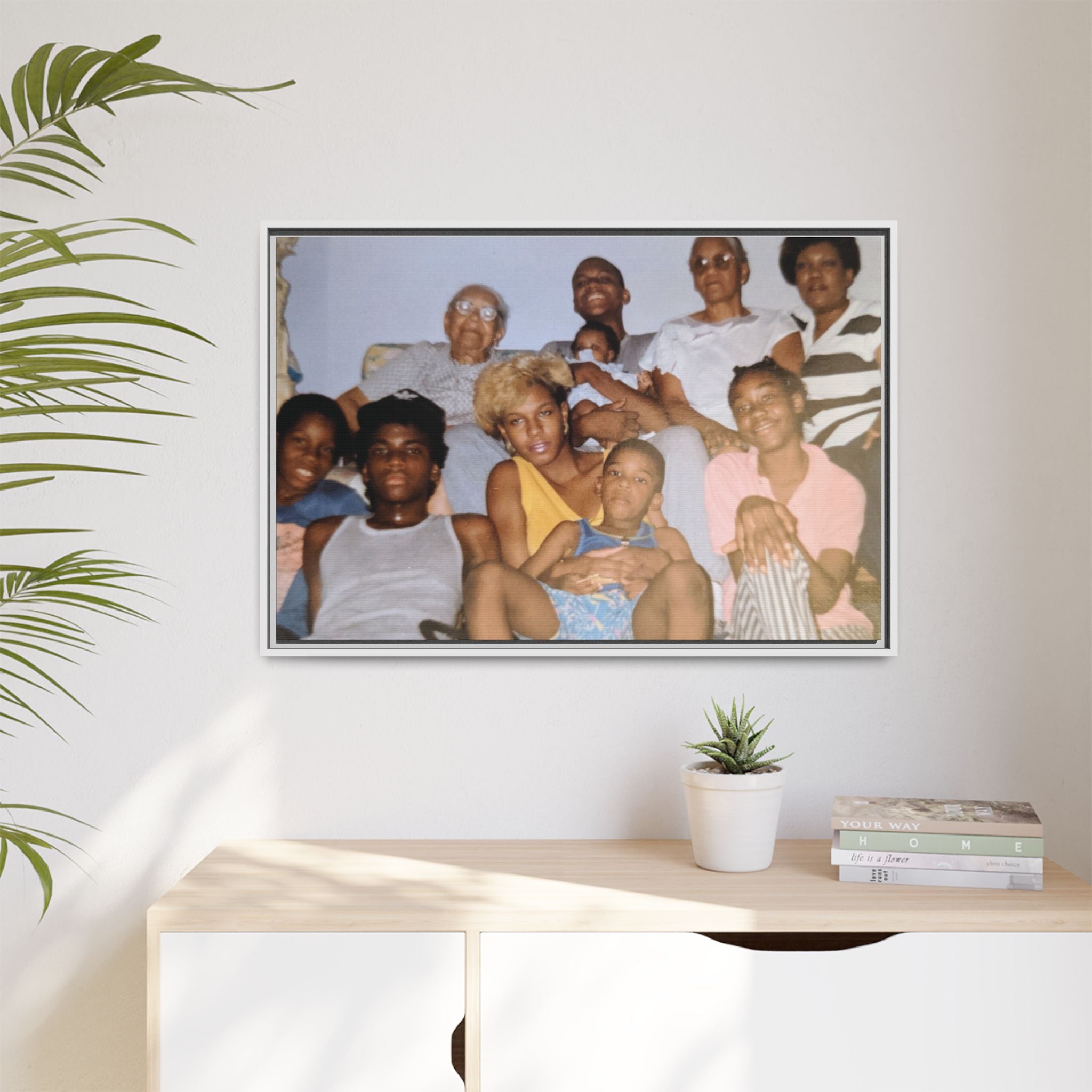 Ccustomizable Framed Canvas — Horizontal Matte Wall Art