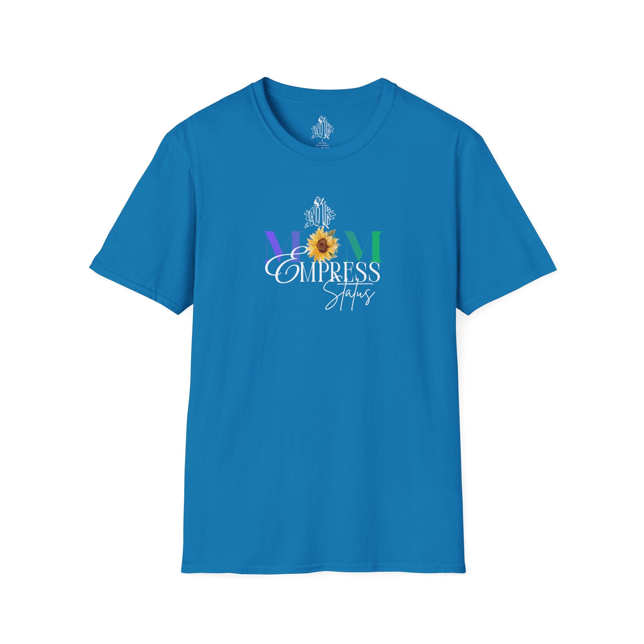 Celebrate Mom — Floral Sunflower Empowerment Graphic T-Shirt