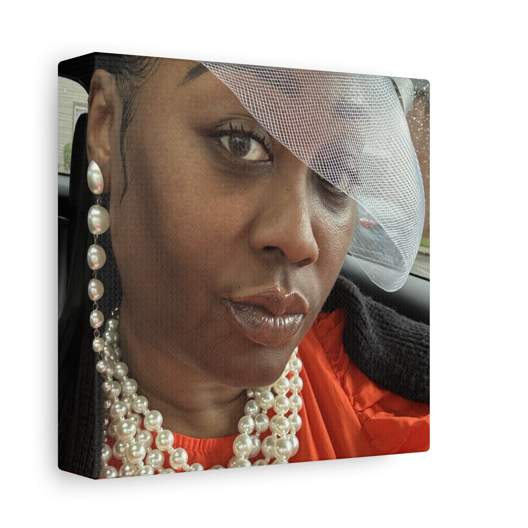 Personalize with your Photo Canvas Print — Square  Matte Wall Art (1.25")