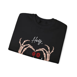 Skeleton Love Boo  Crewneck Sweatshirt