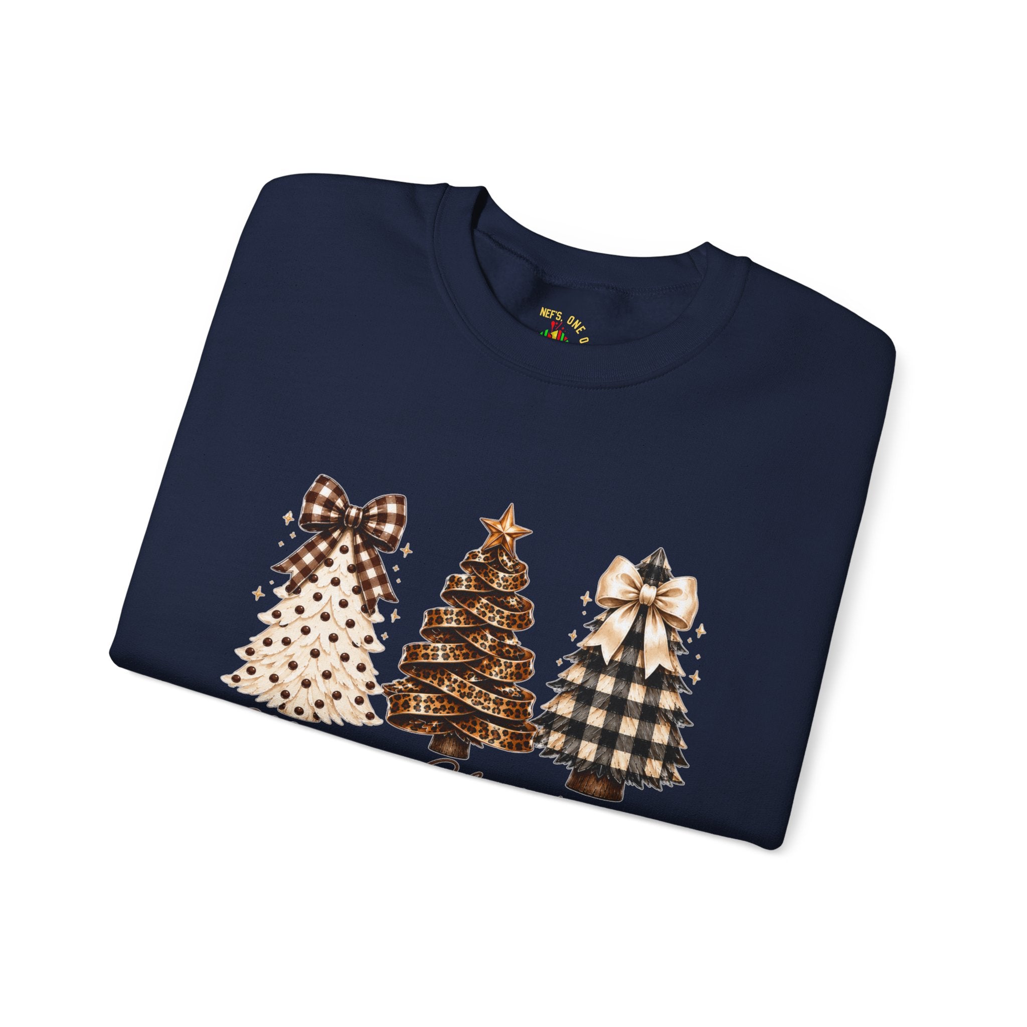 Merry Christmas Christmas Tree Crewneck Sweatshirt