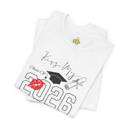 2026 Graduation Tee, Unisex Graduation Shirt, Class of 2026 Apparel, Kiss My Grad Tee, Trendy Graduation Gift, Celebration T-shirt, [...]