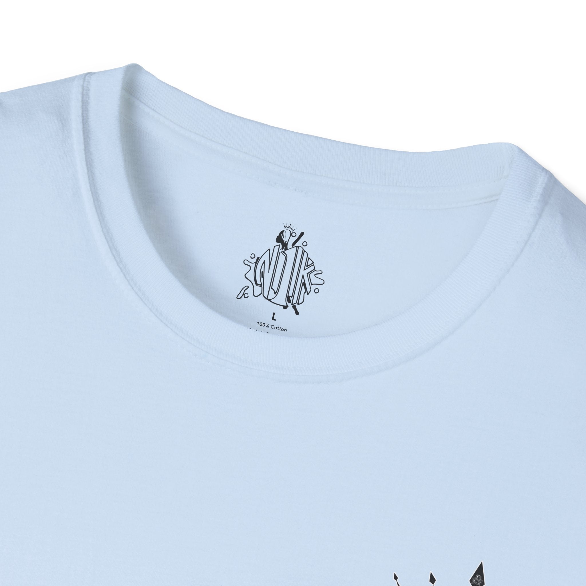 Eye of Horus Chest Logo Empress Tee — Minimal Egyptian Symbol T-Shirt