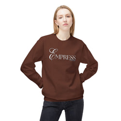 Empress Crewneck Sweatshirt - Cozy Casual Wear, Unisex Fashion, Gift for Her, Birthday Present, Relaxed Style, Winter Essential