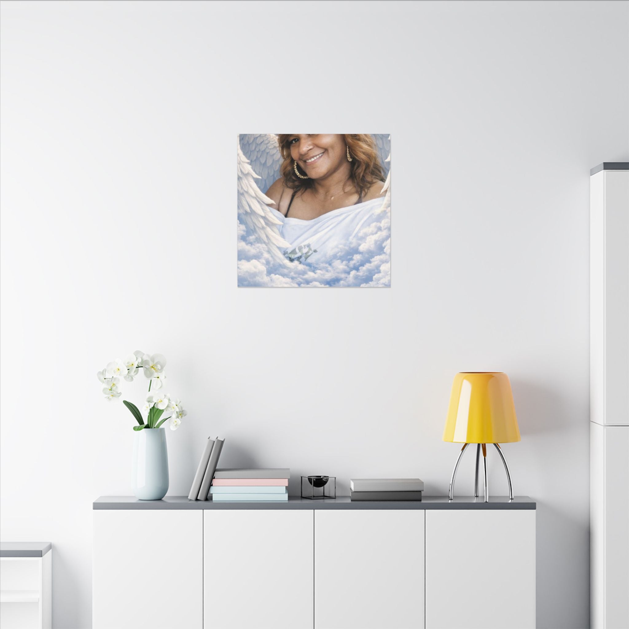 Matte Canvas,  Customizate Your Own Square Stretched, 0.75" (Multi-Size)