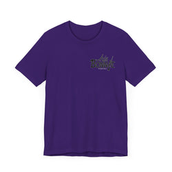 His Bonnie to Her Clyde Valentine Casual Soft Unisex Jersey Crew Neck Short Sleeve Tee Express Delivery available
