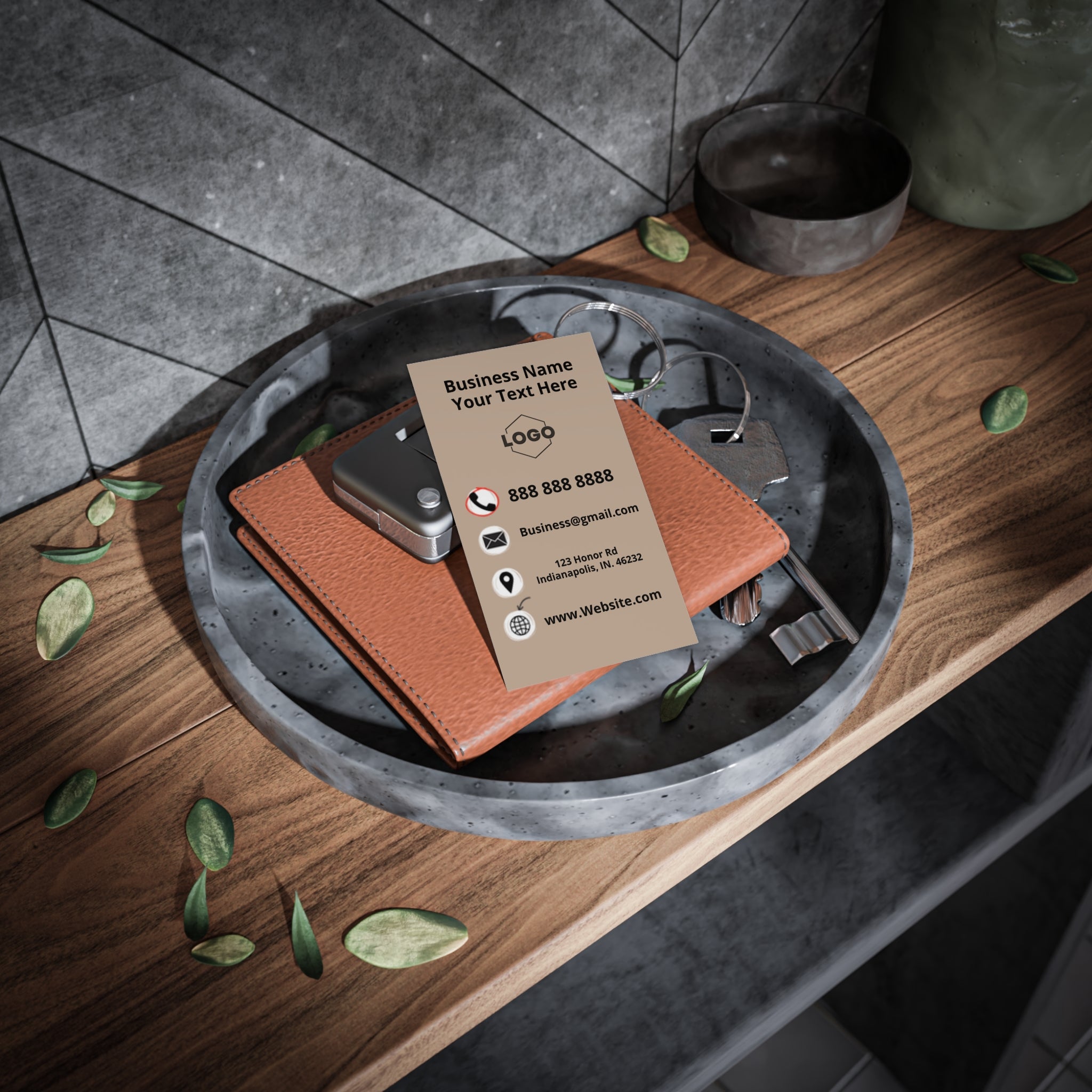 Quick and Easy No Think Business Cards