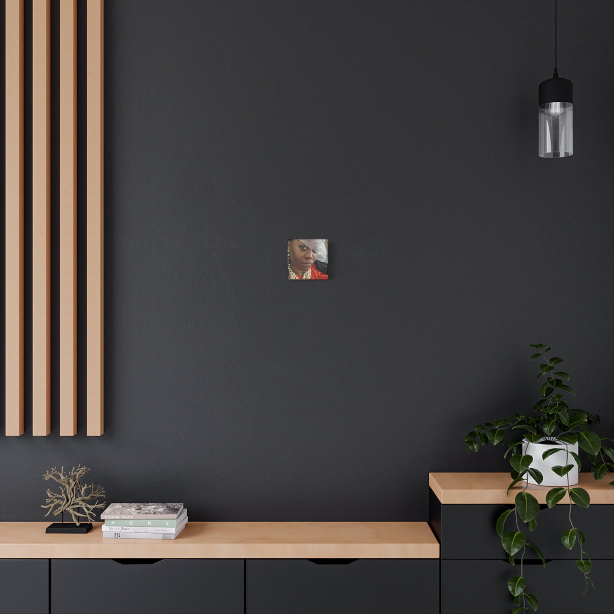Personalize with your Photo Canvas Print — Square  Matte Wall Art (1.25")