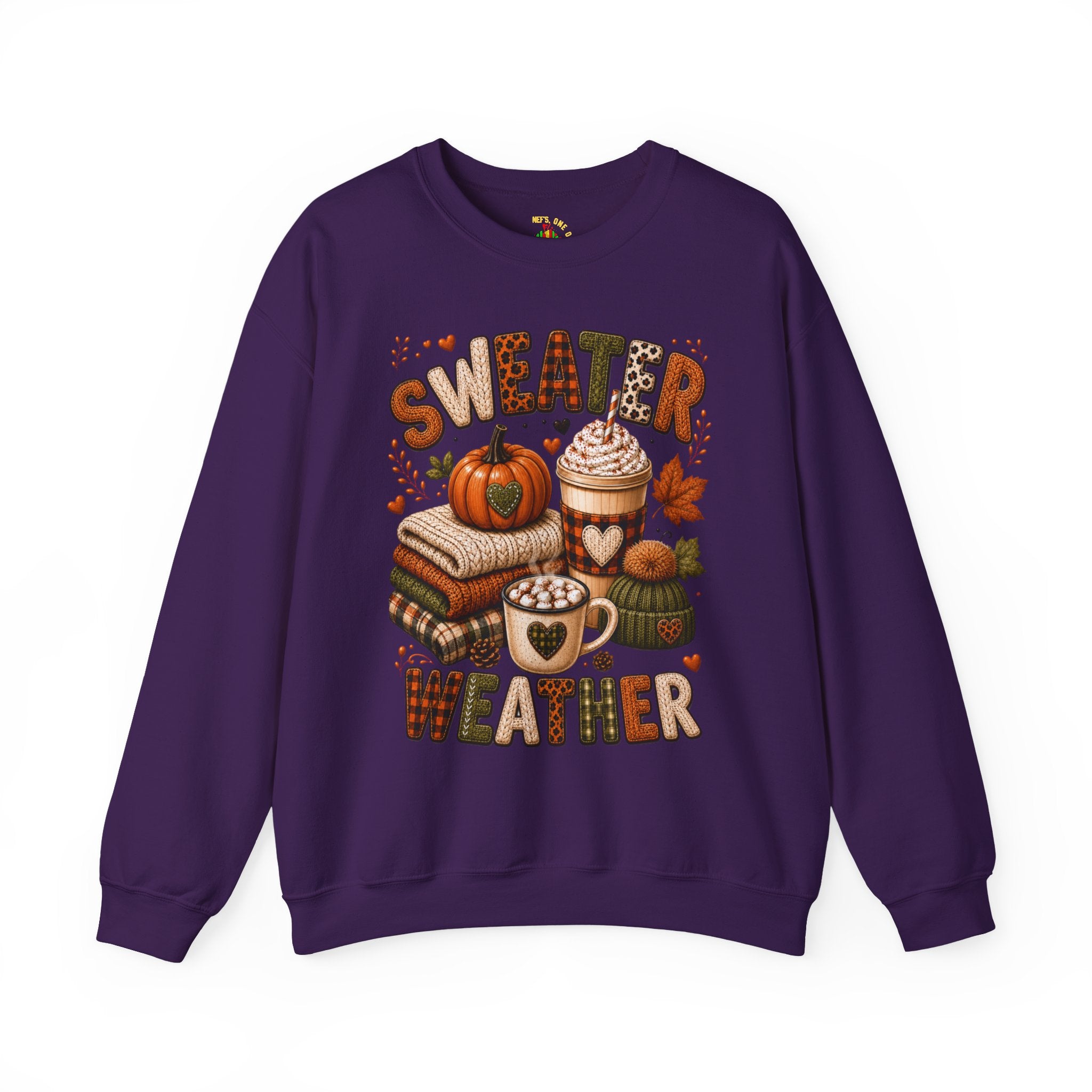 Sweater Weather Autumn Crewneck Sweatshirt