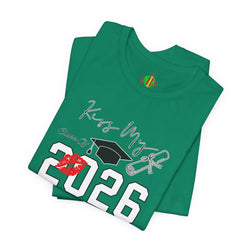 2026 Graduation Tee, Unisex Graduation Shirt, Class of 2026 Apparel, Kiss My Grad Tee, Trendy Graduation Gift, Celebration T-shirt, [...]