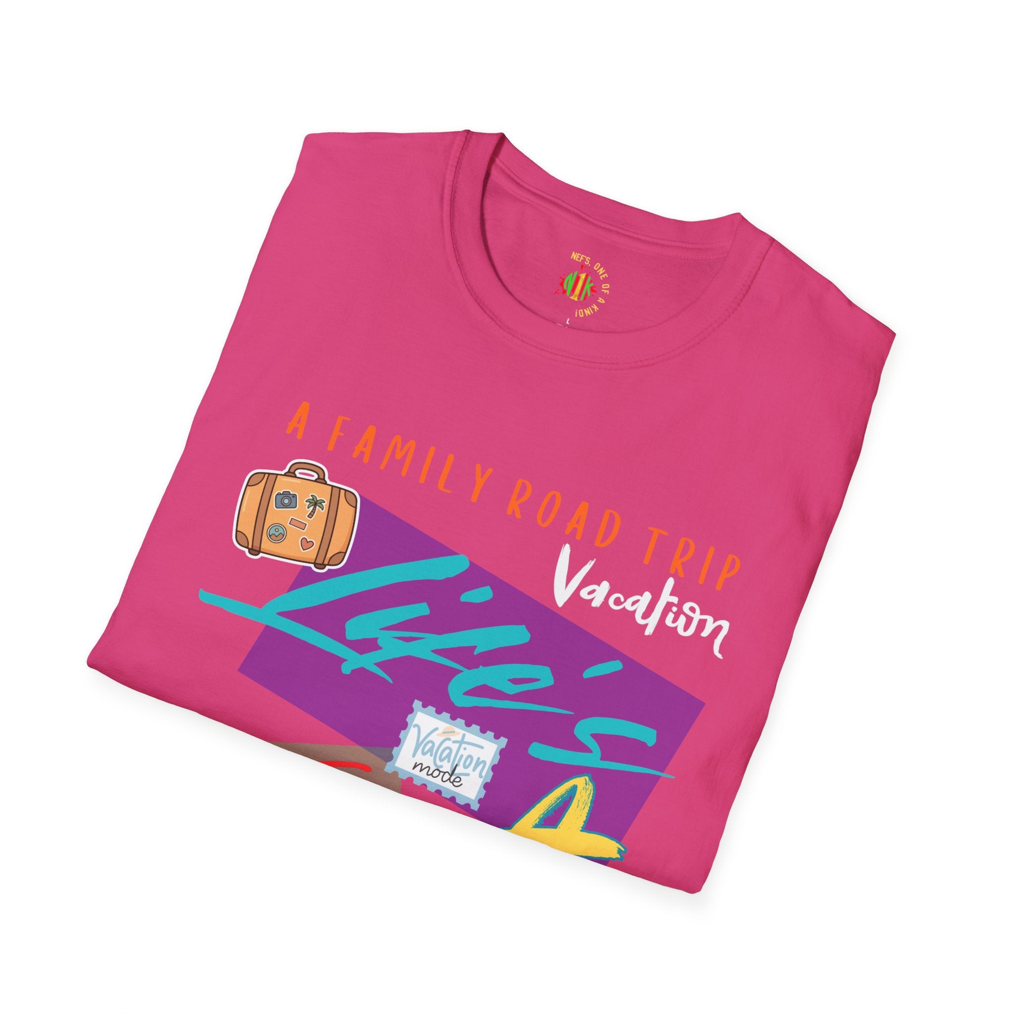 Road Trip T-Shirt — "Life's a Trip" Retro Family Travel Graphic