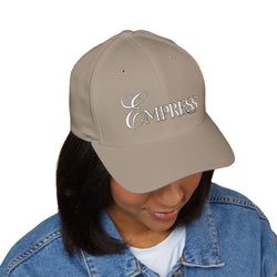 Empress Status -Embroidered Closed-Back Cap, Casual Gift for Him or Her, Trendy Accessories for Everyday Wear