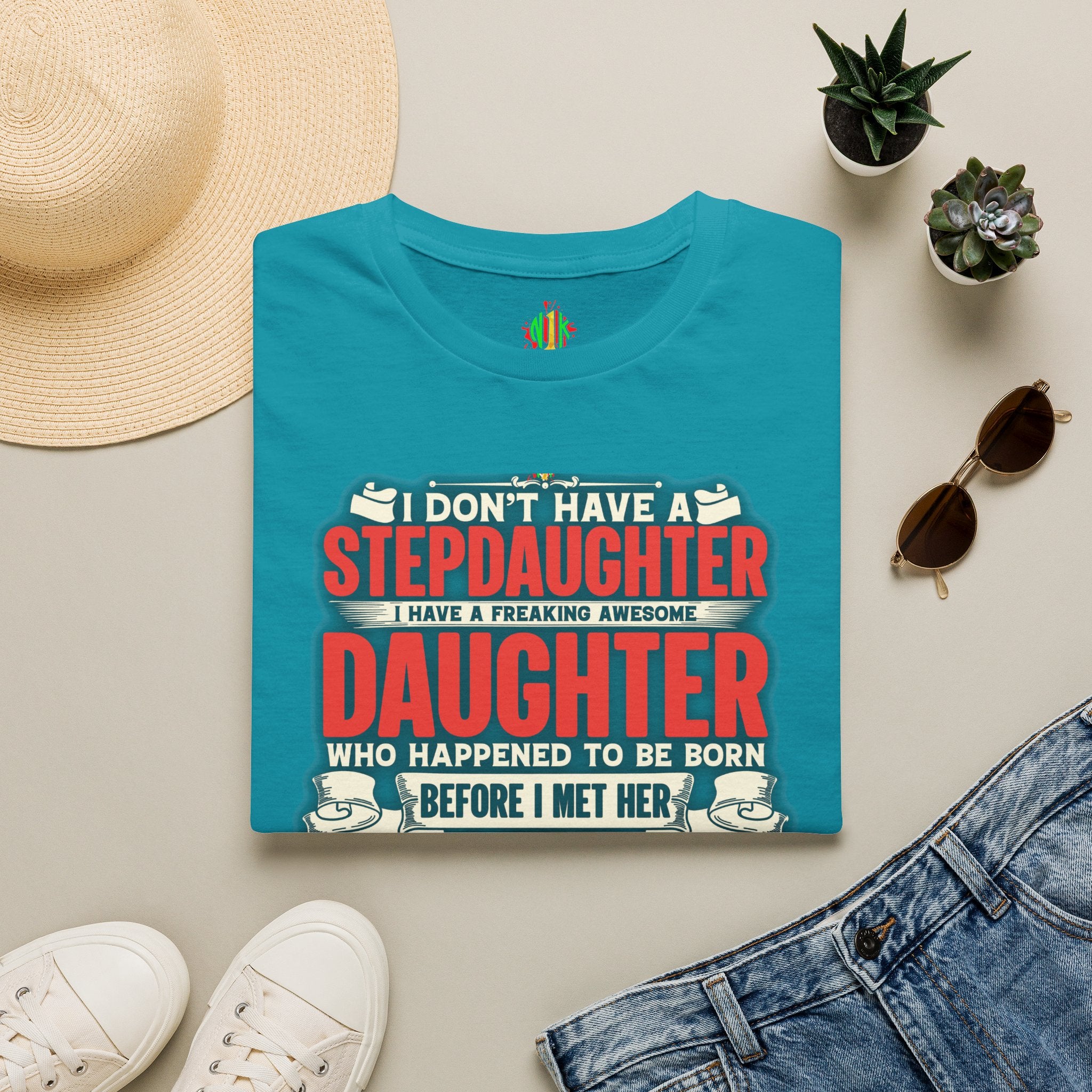 The love of a stepdaughter from a Stepfather Short Sleeve Tee