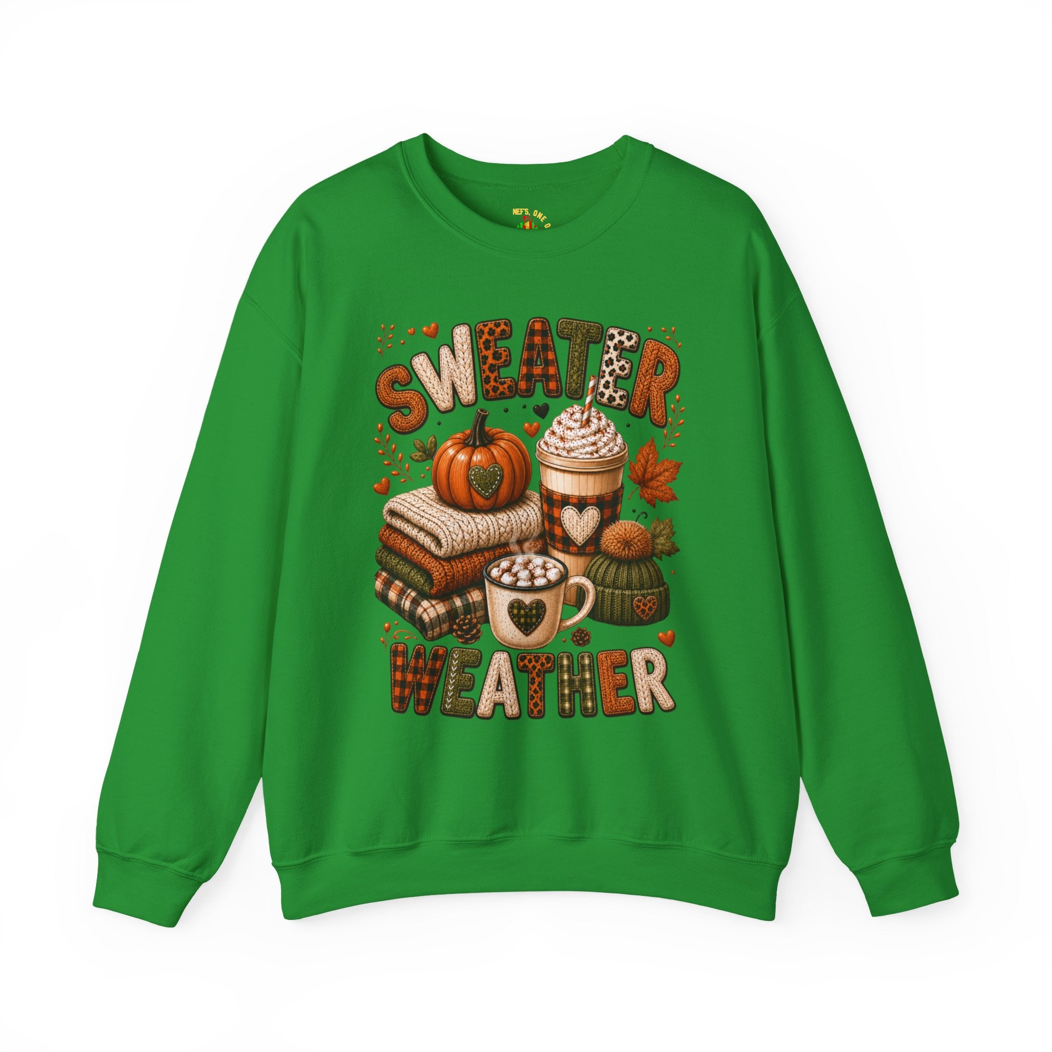 Sweater Weather Autumn Crewneck Sweatshirt